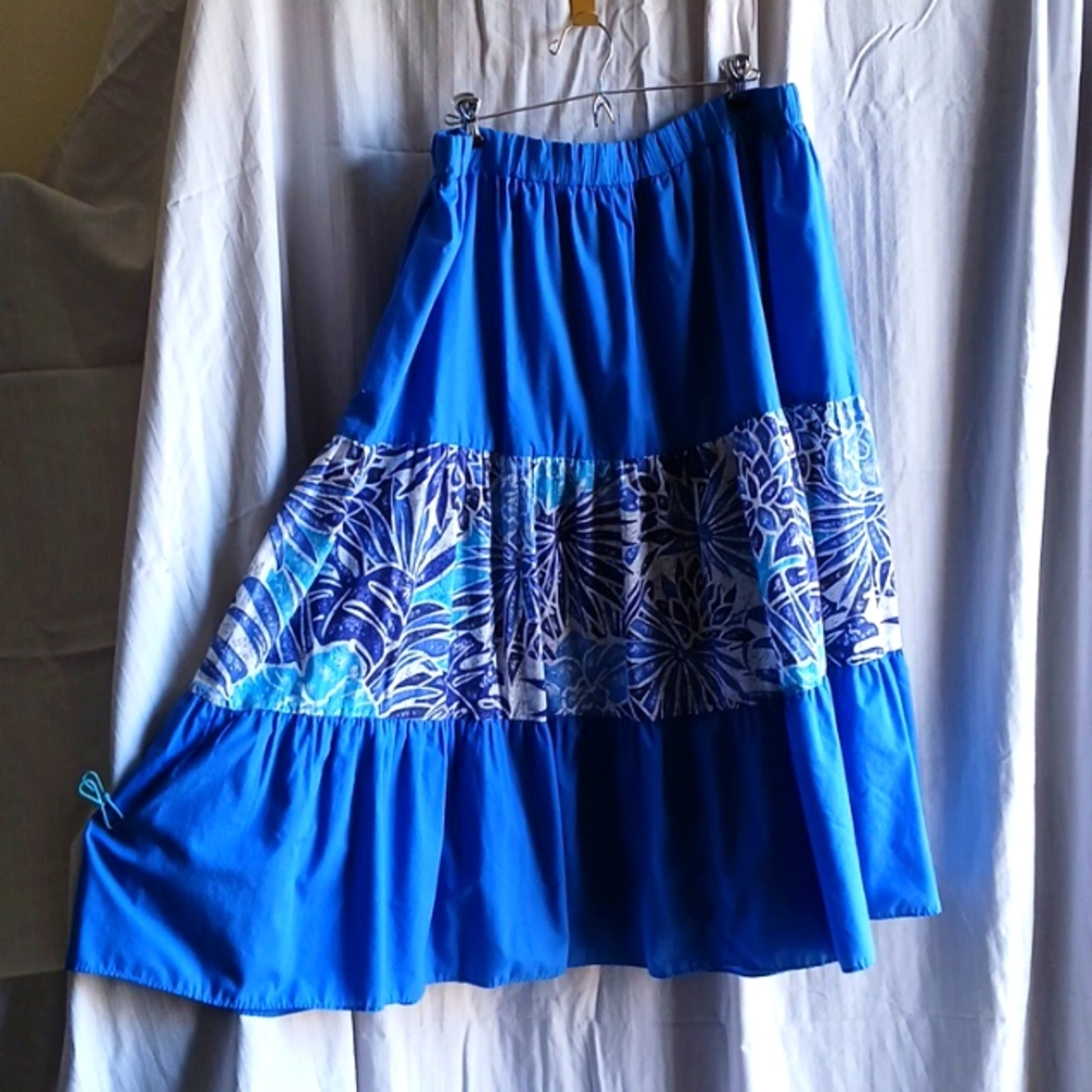 Ladies Ankle Length Cotton Skirt